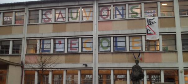 Ecole déserte 27/01/2016